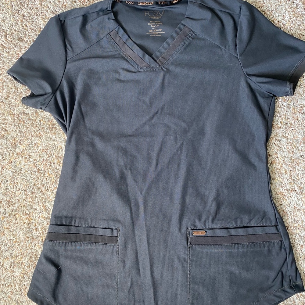 Cherokee form pewter scrubs size XS
